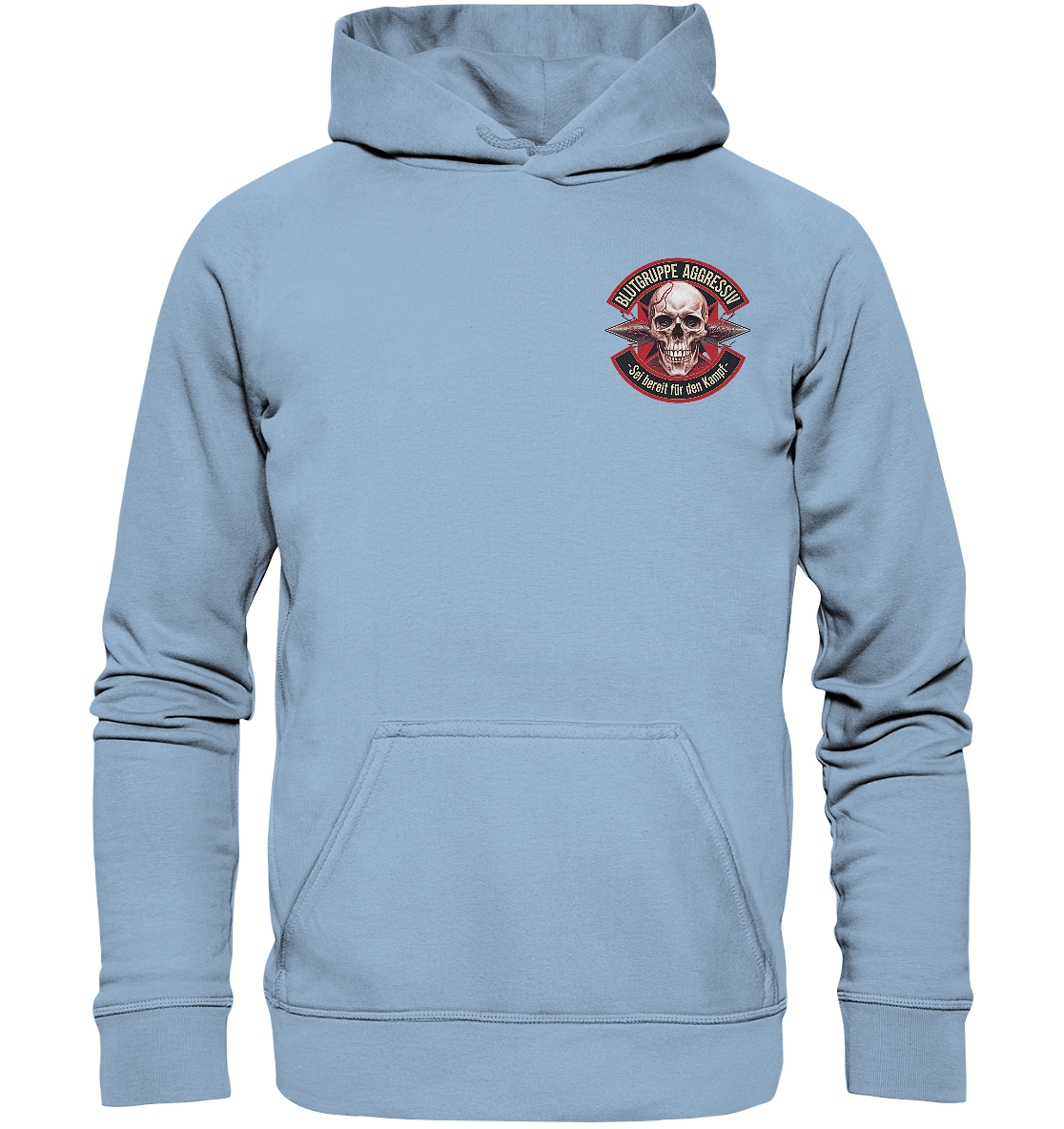 Blutgruppe Aggressiv Fauen - Frauen Hoodie