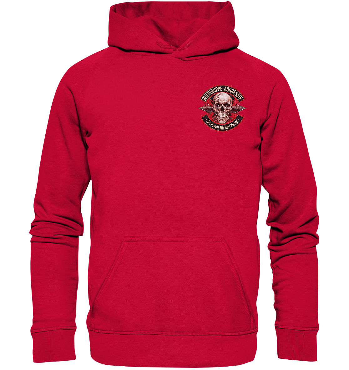 Blutgruppe Aggressiv Fauen - Frauen Hoodie