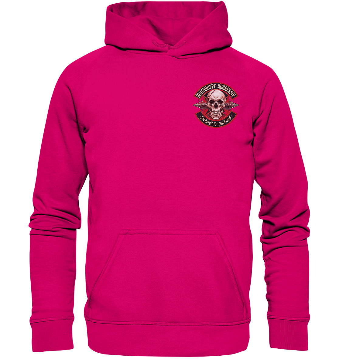 Blutgruppe Aggressiv Fauen - Frauen Hoodie