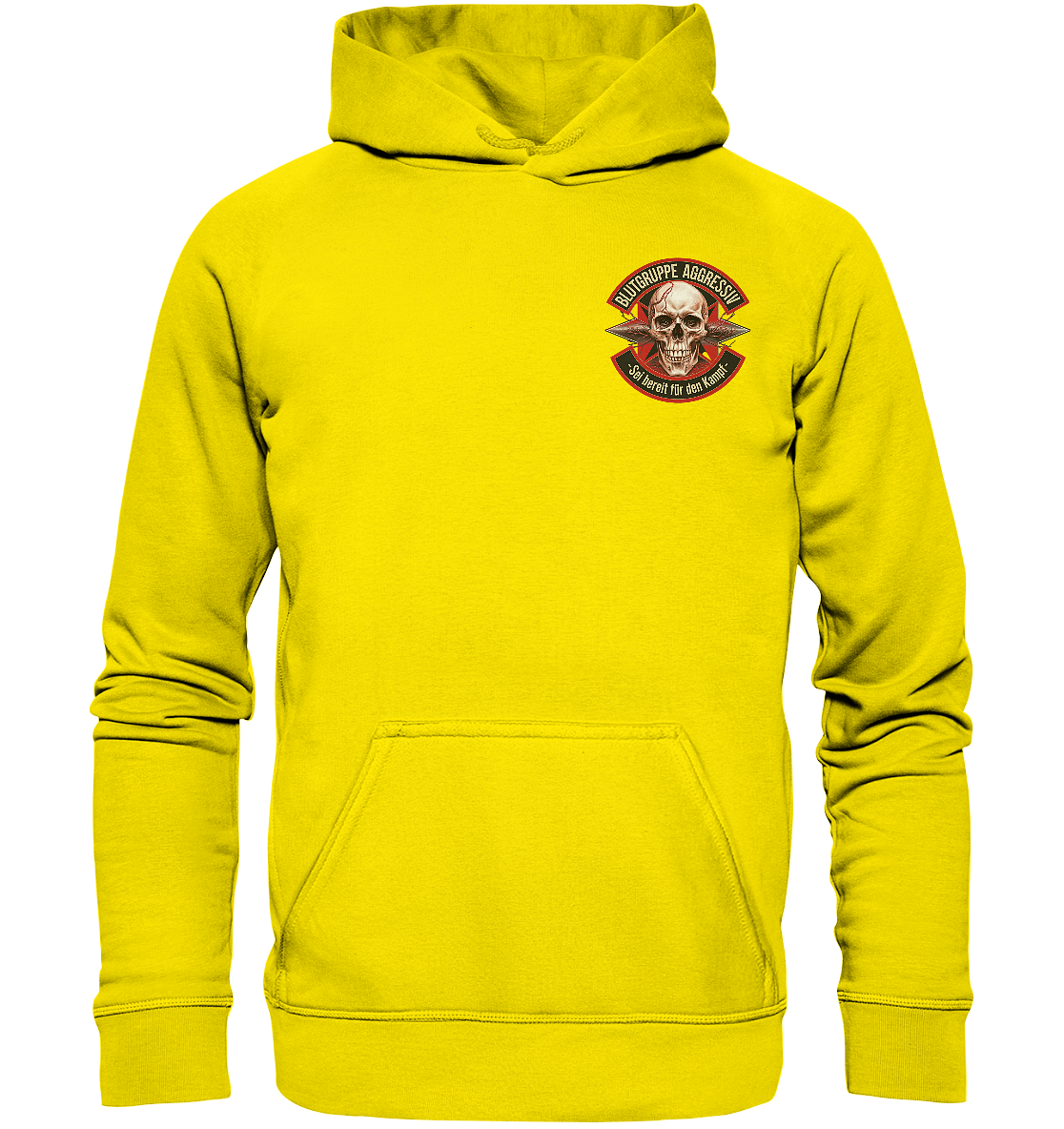 Blutgruppe Aggressiv Fauen - Frauen Hoodie
