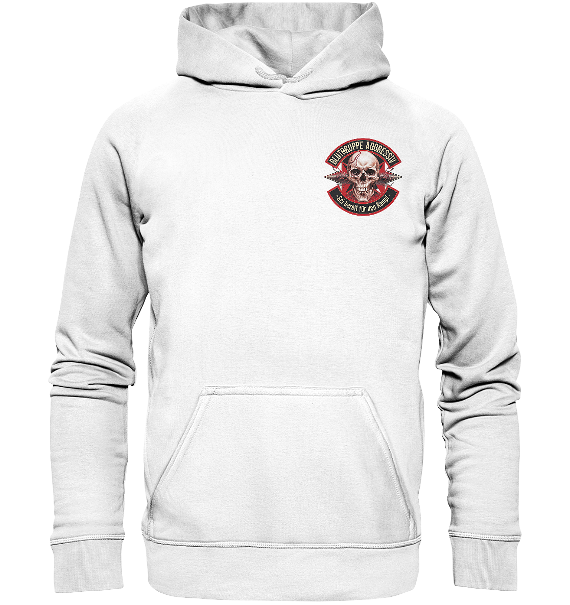 Blutgruppe Aggressiv Fauen - Frauen Hoodie