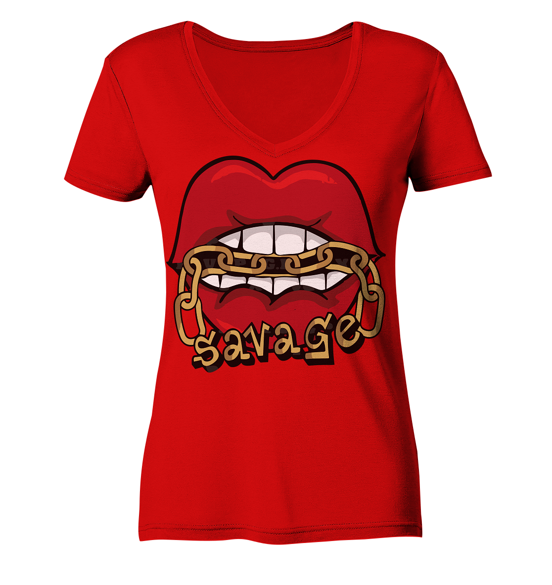 Women´s Like - Ladies V-Neck Shirt