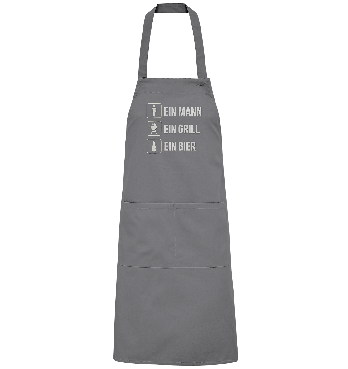 Grillschürze Ein Mann - Organic Grillschürze