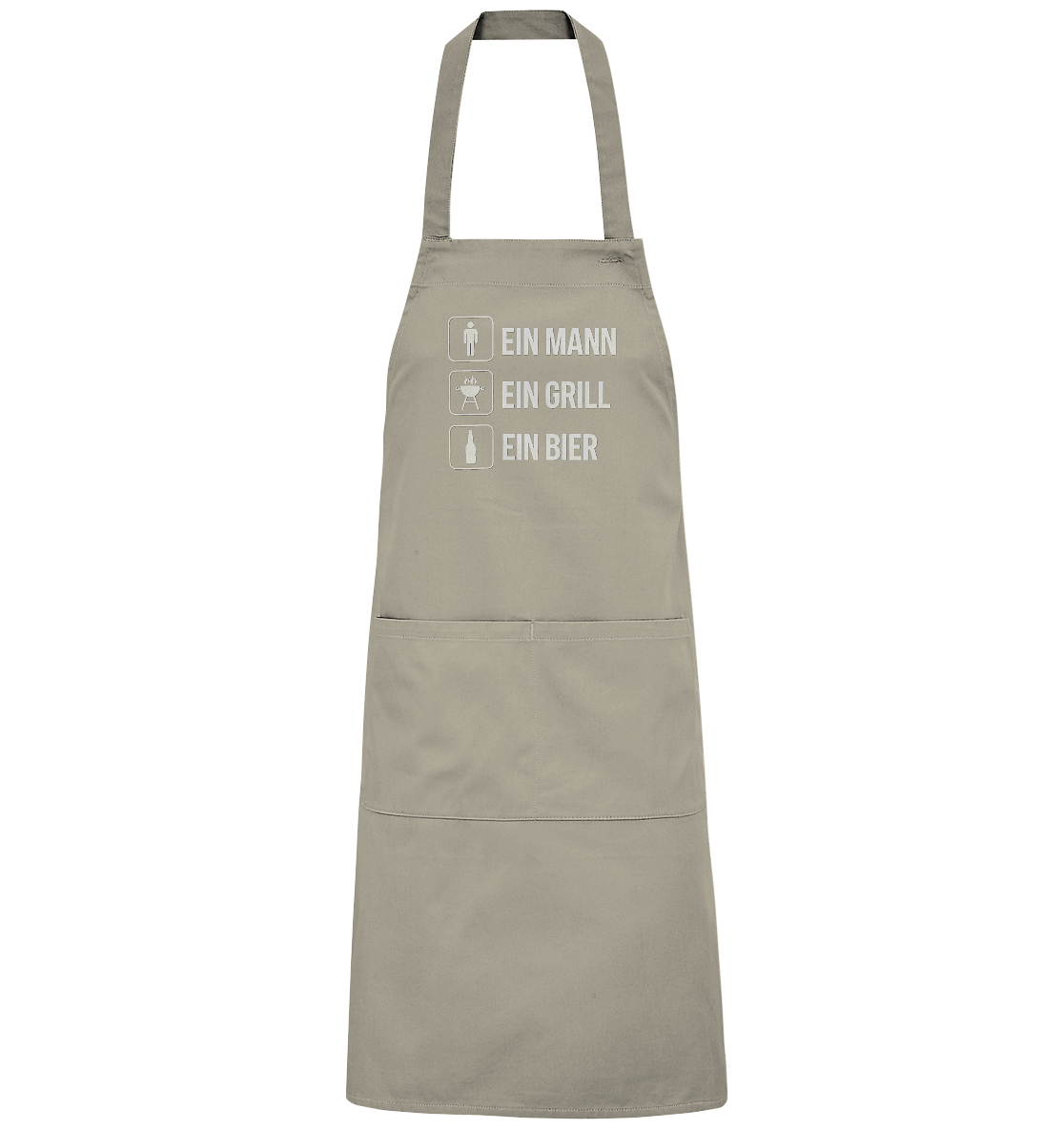 Grillschürze Ein Mann - Organic Grillschürze