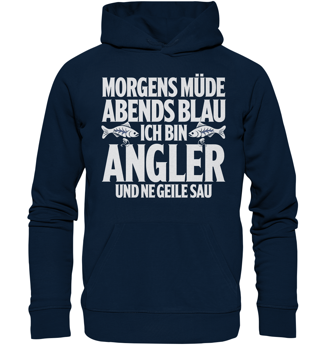 Angeln Morgens - Premium 350g/m² Hoodie