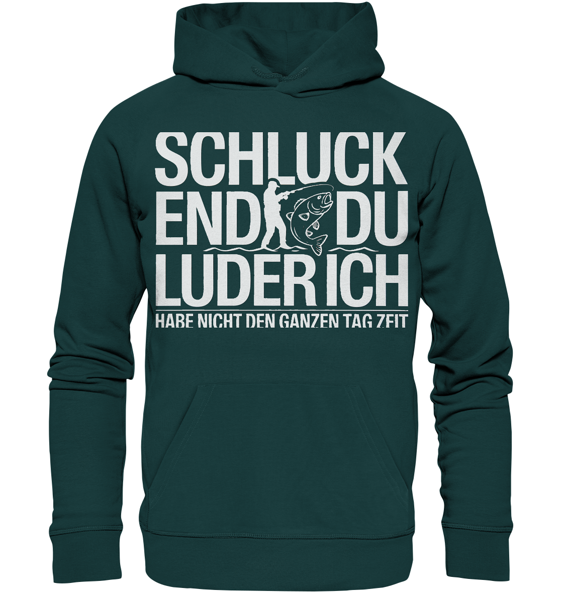 Angeln Schluck - Premium 350 g/m² Hoodie