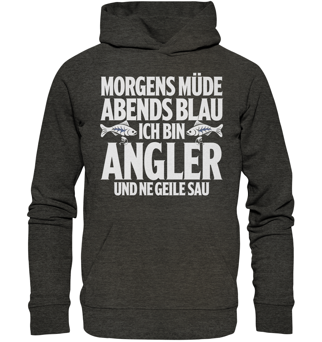 Angeln Morgens - Premium 350g/m² Hoodie