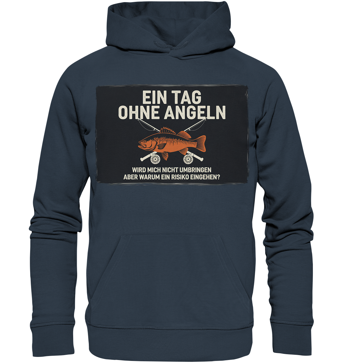 Angeln Ein Tag - Premium 350g/m² Hoodie
