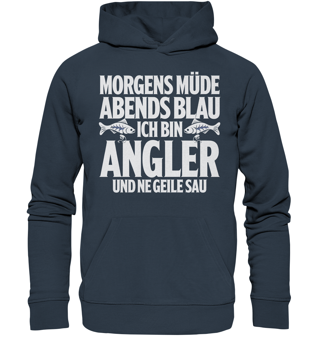 Angeln Morgens - Premium 350g/m² Hoodie