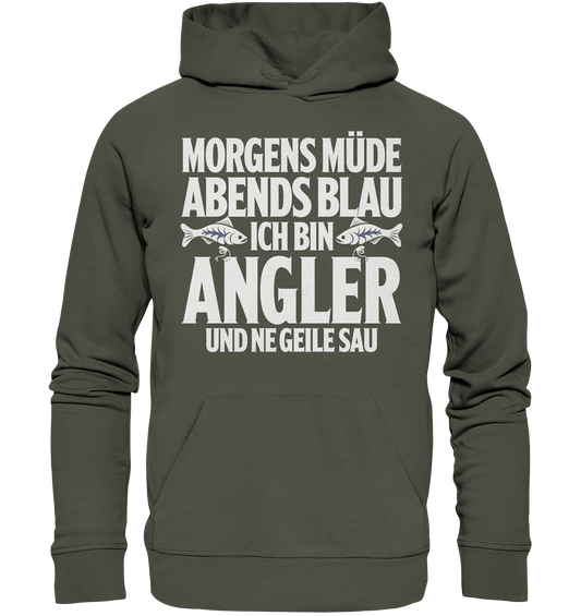 Angeln Morgens - Premium 350g/m² Hoodie