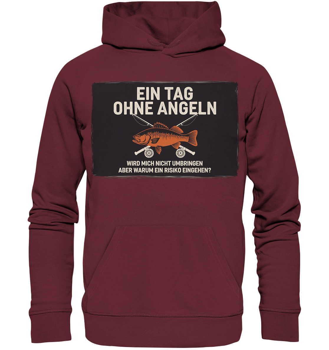 Angeln Ein Tag - Premium 350g/m² Hoodie