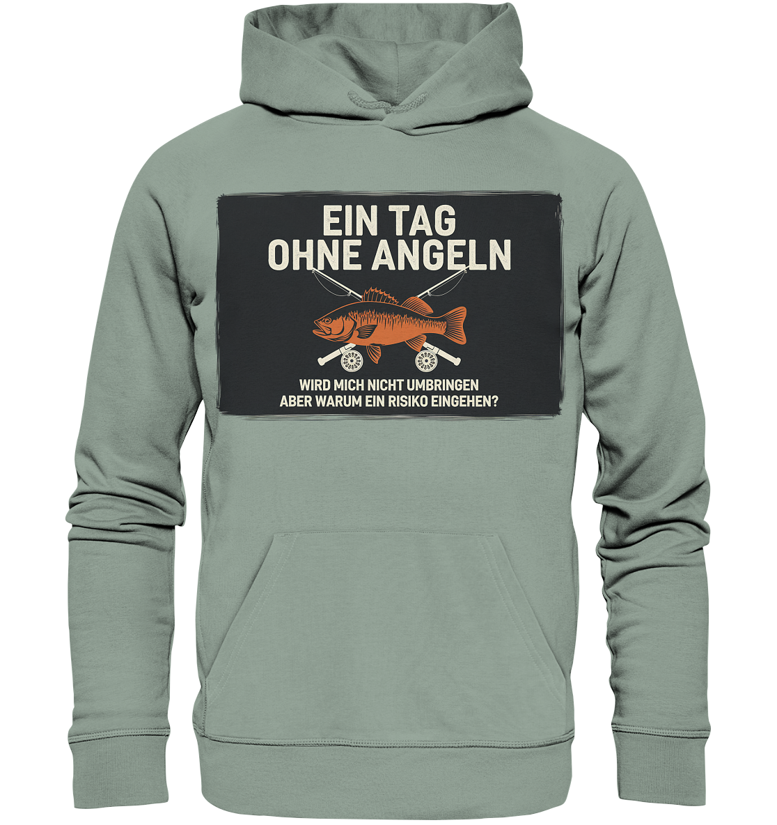 Angeln Ein Tag - Premium 350g/m² Hoodie