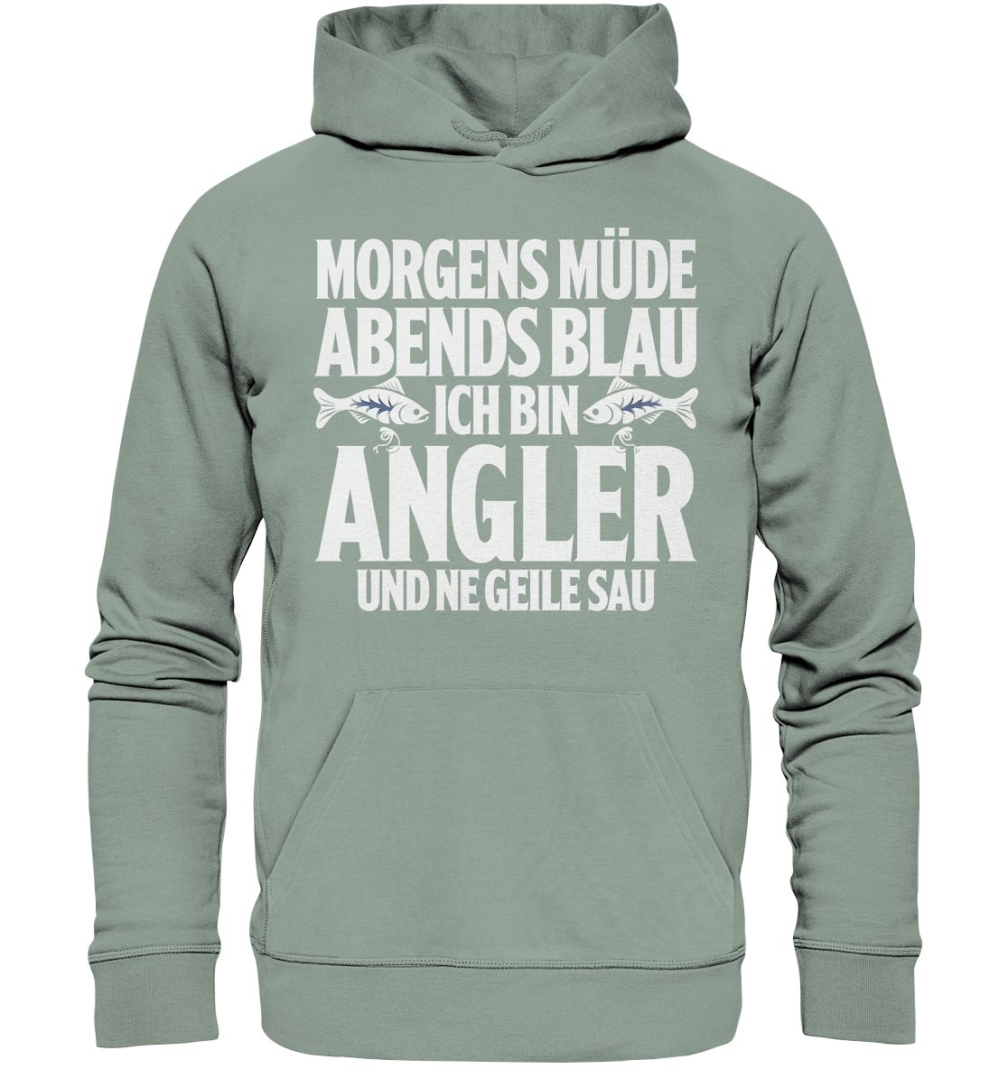 Angeln Morgens - Premium 350g/m² Hoodie