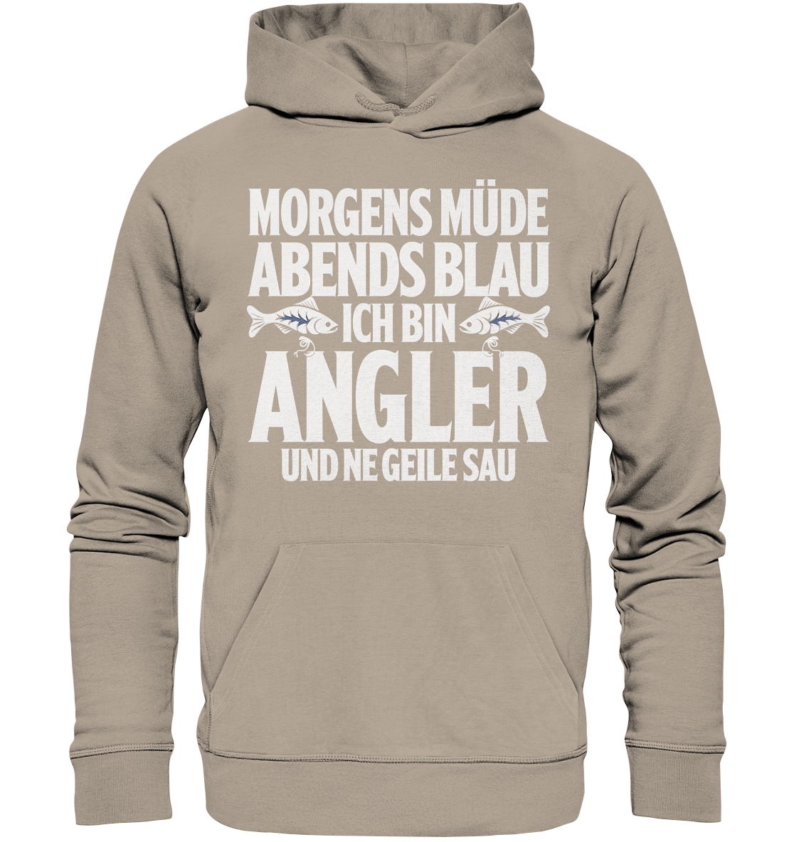 Angeln Morgens - Premium 350g/m² Hoodie