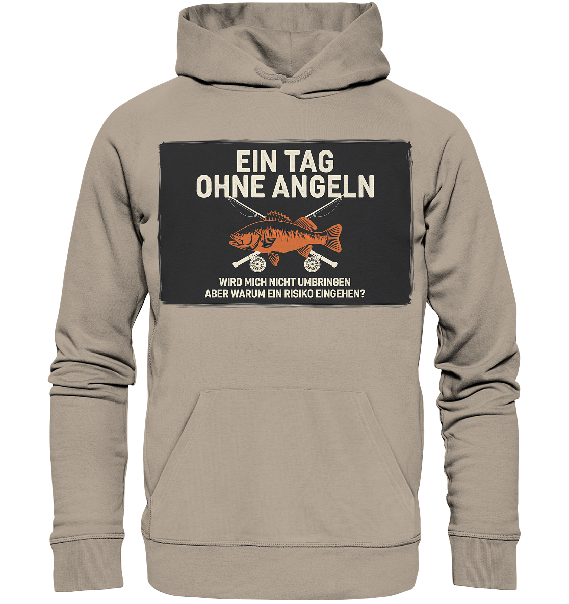Angeln Ein Tag - Premium 350g/m² Hoodie