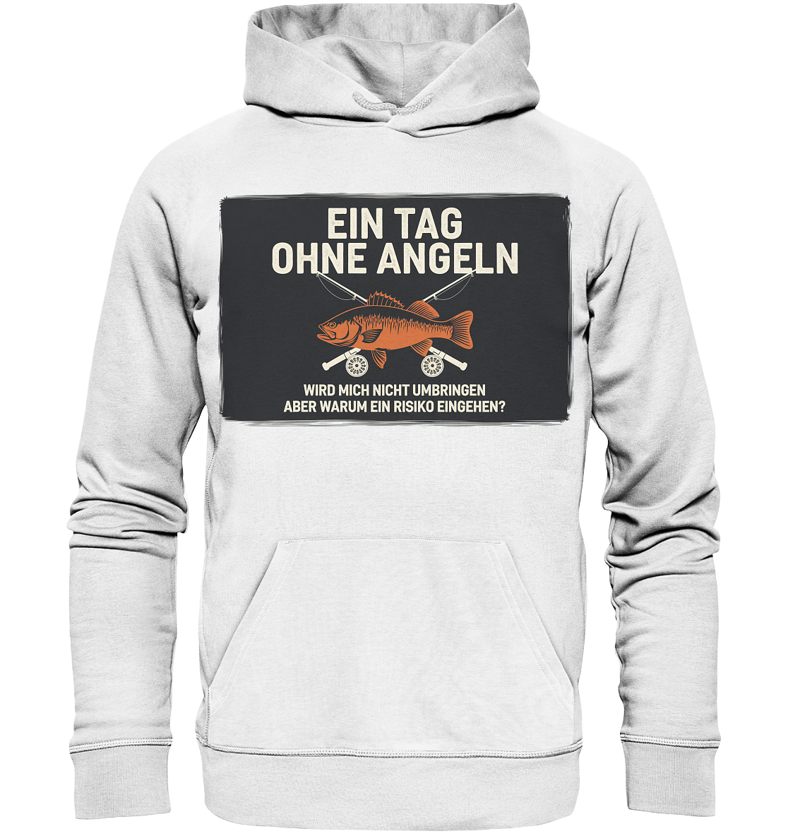Angeln Ein Tag - Premium 350g/m² Hoodie