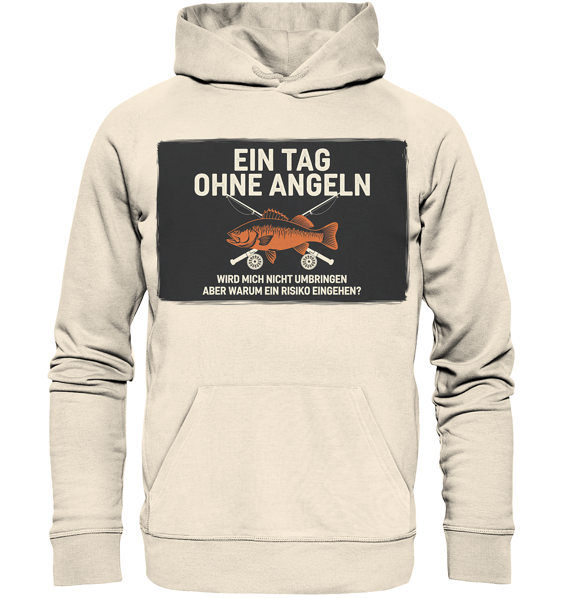 Angeln Ein Tag - Premium 350g/m² Hoodie