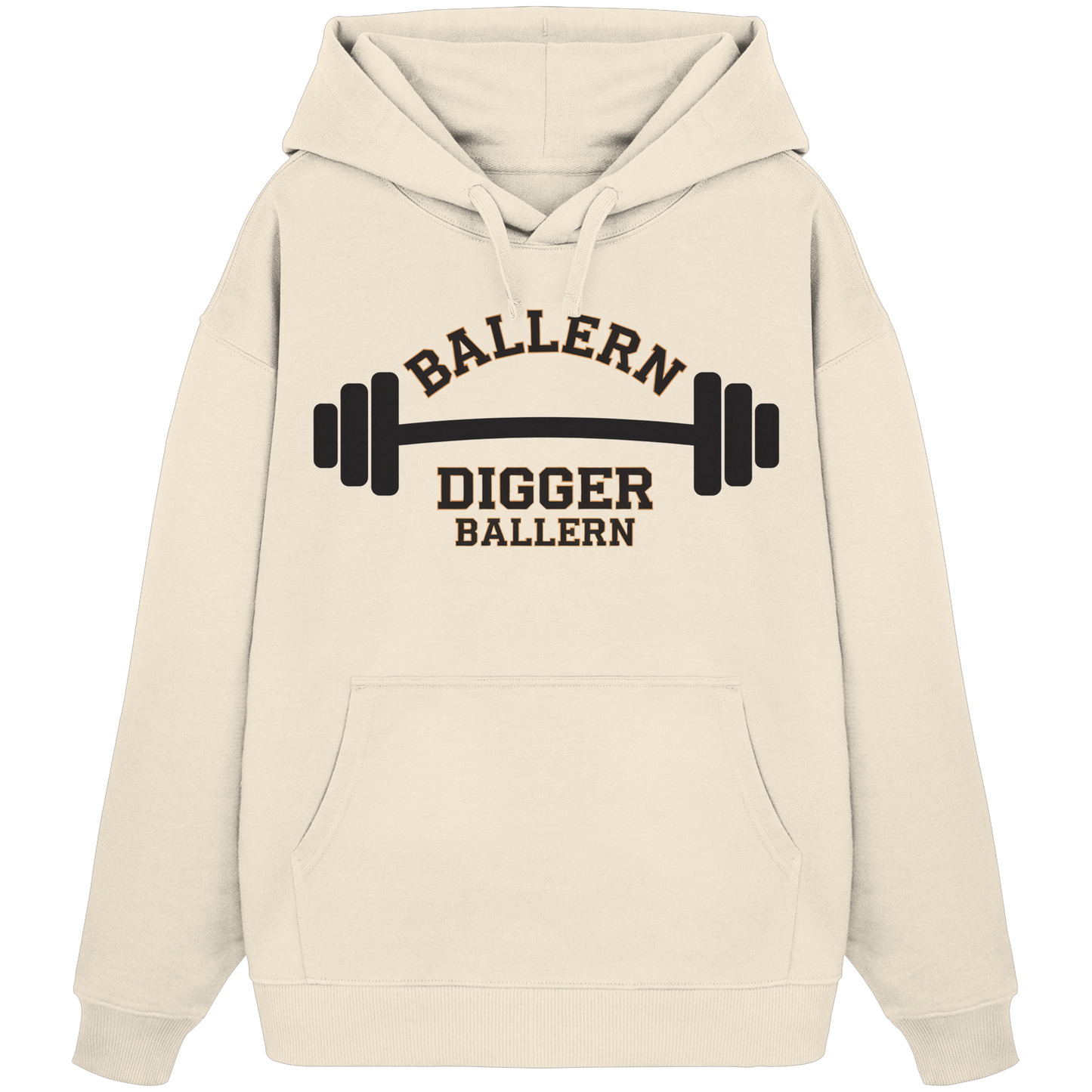 Fitness Ballern - Premium 350g/m² Oversize Hoodie