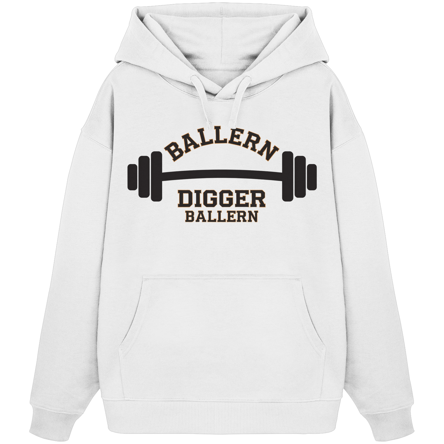 Fitness Ballern - Premium 350g/m² Oversize Hoodie