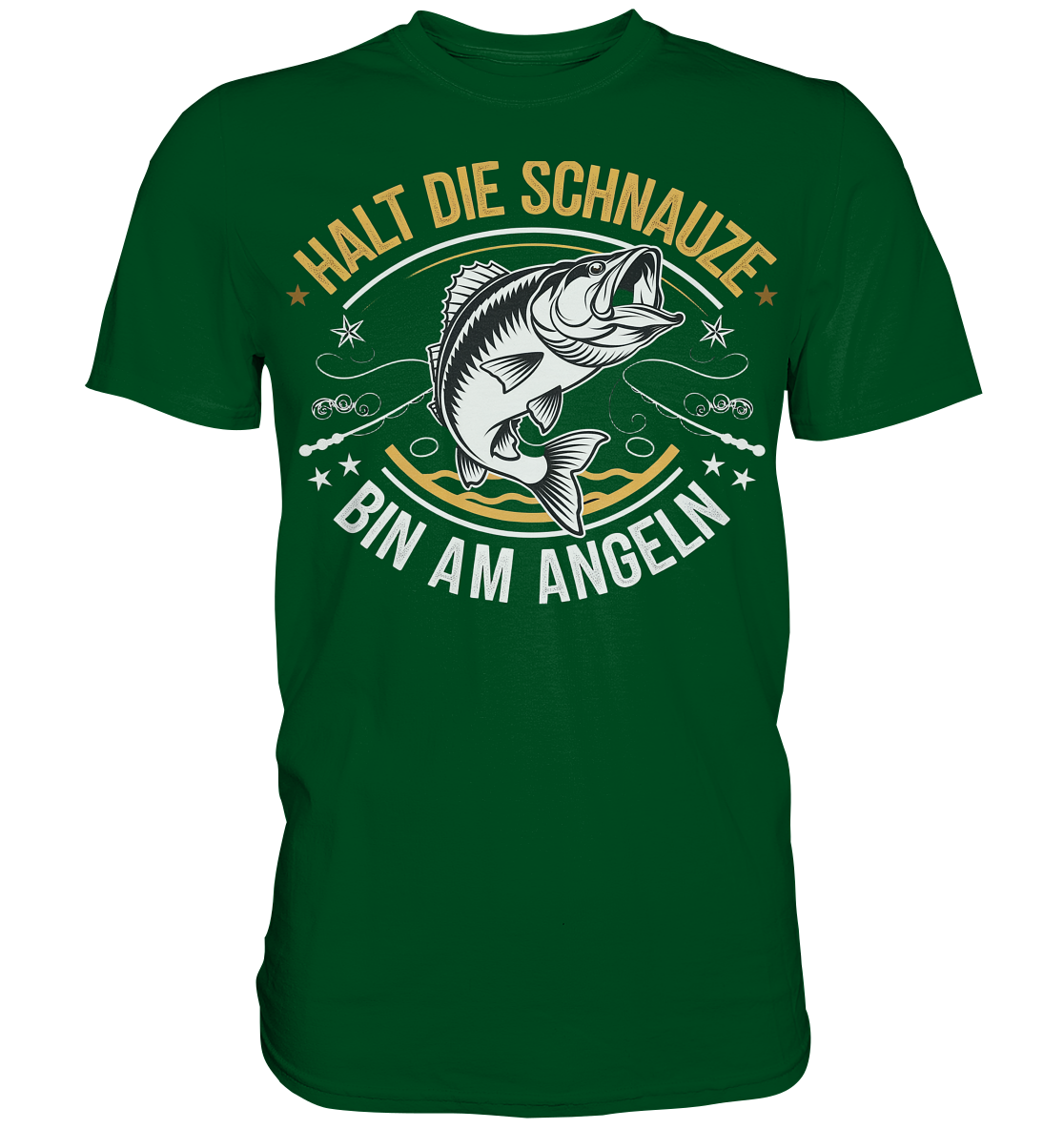 Angeln Schnauze - Premium Shirt