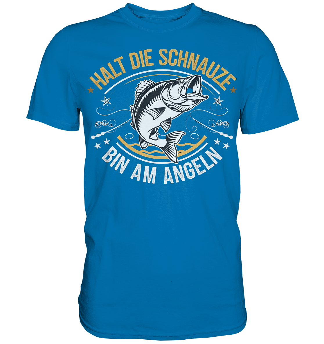 Angeln Schnauze - Premium Shirt