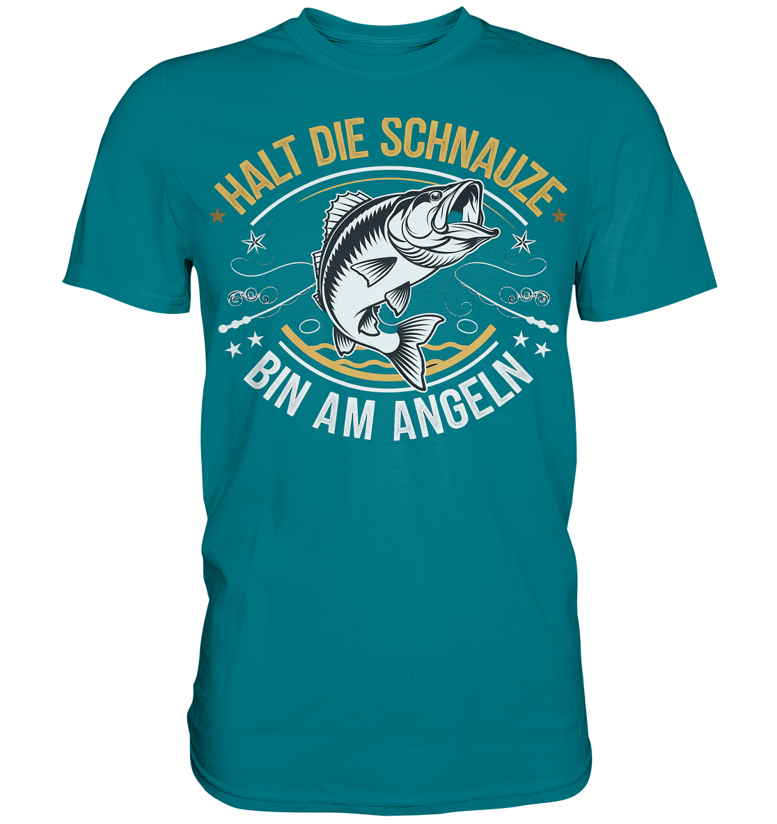 Angeln Schnauze - Premium Shirt