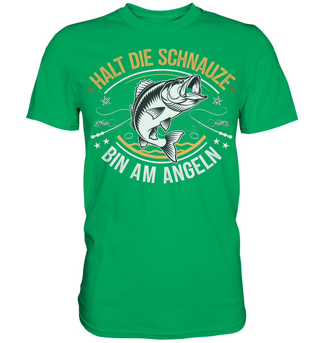 Angeln Schnauze - Premium Shirt