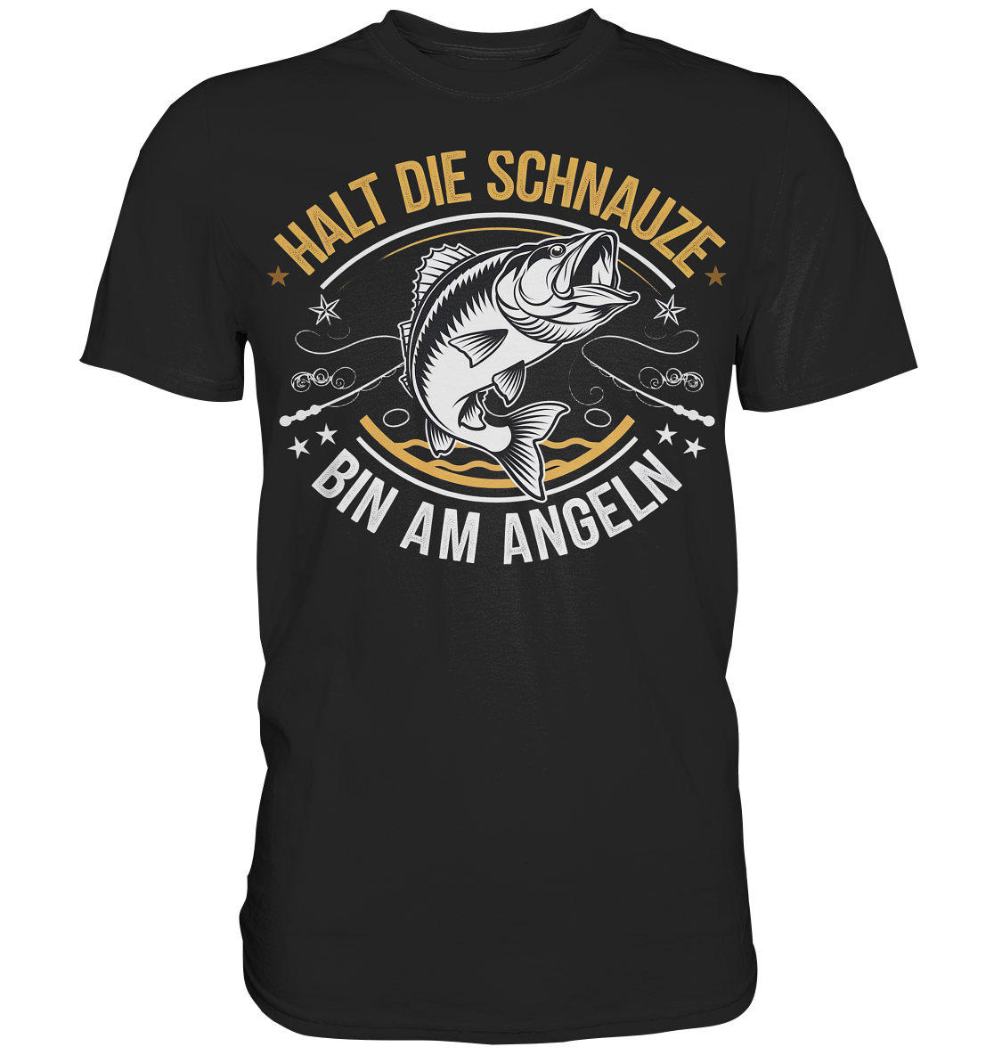 Angeln Schnauze - Premium Shirt