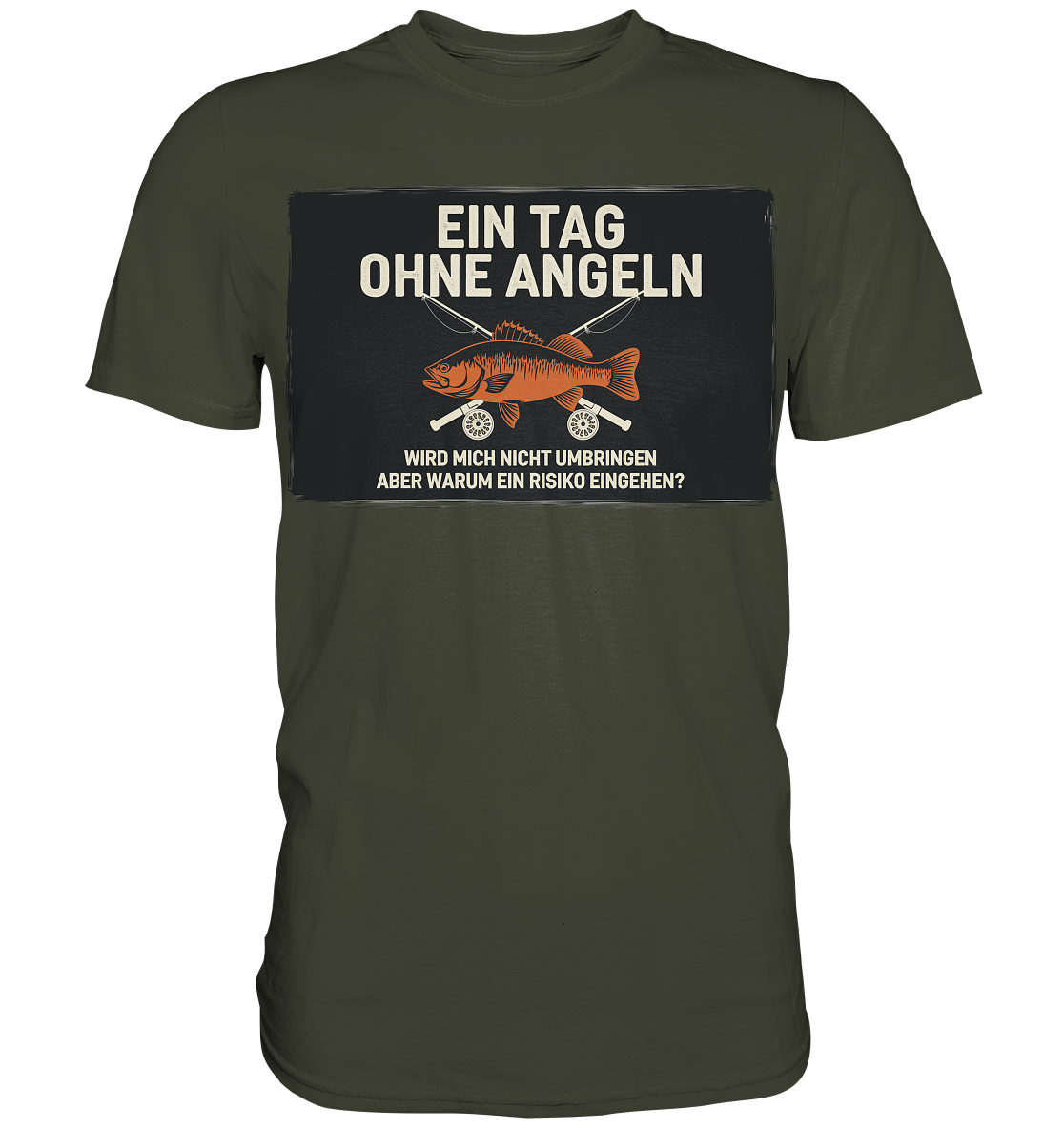 Angeln Ein Tag - Premium Shirt