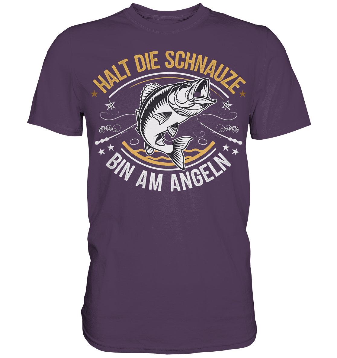 Angeln Schnauze - Premium Shirt