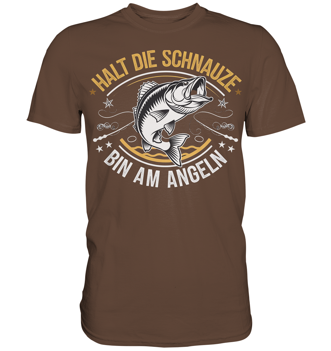 Angeln Schnauze - Premium Shirt