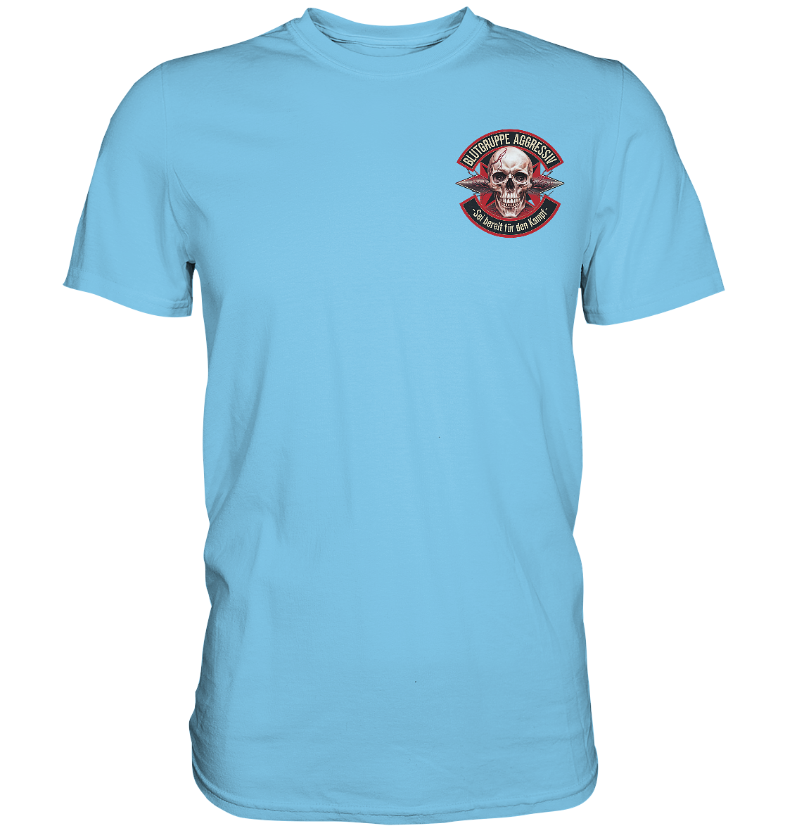 Blutgruppe Aggressiv - Premium Shirt