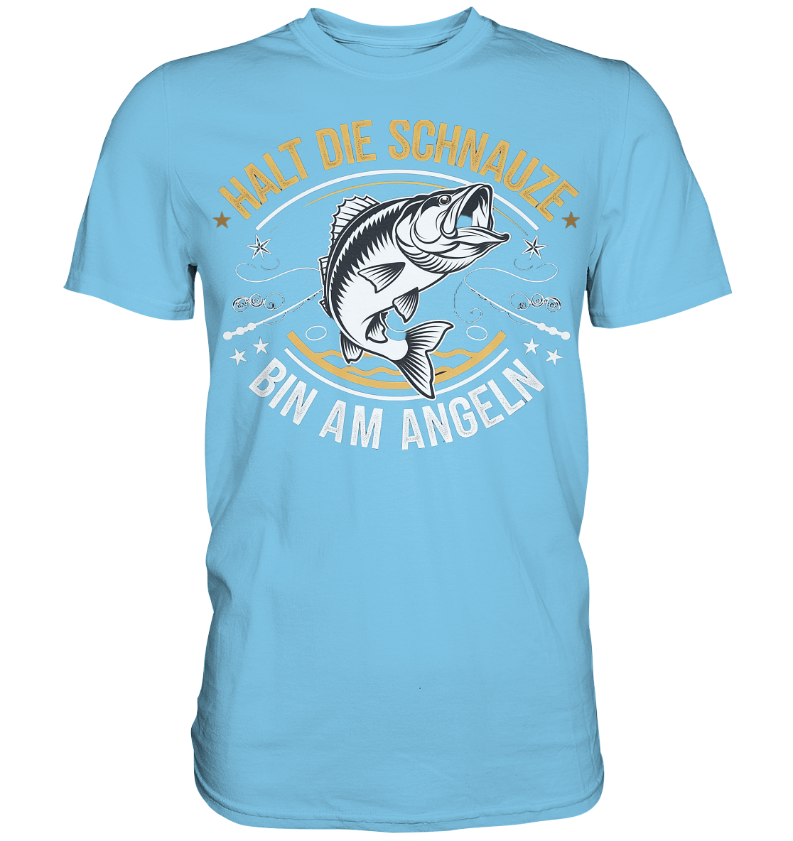 Angeln Schnauze - Premium Shirt
