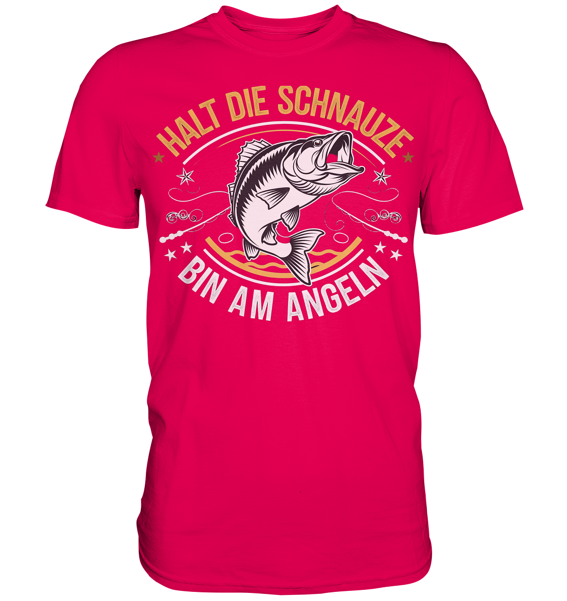 Angeln Schnauze - Premium Shirt