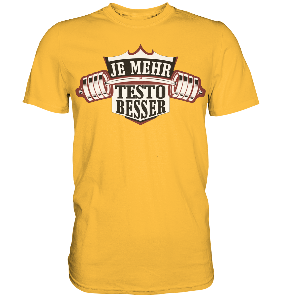Fitness Je Mehr - Premium Shirt