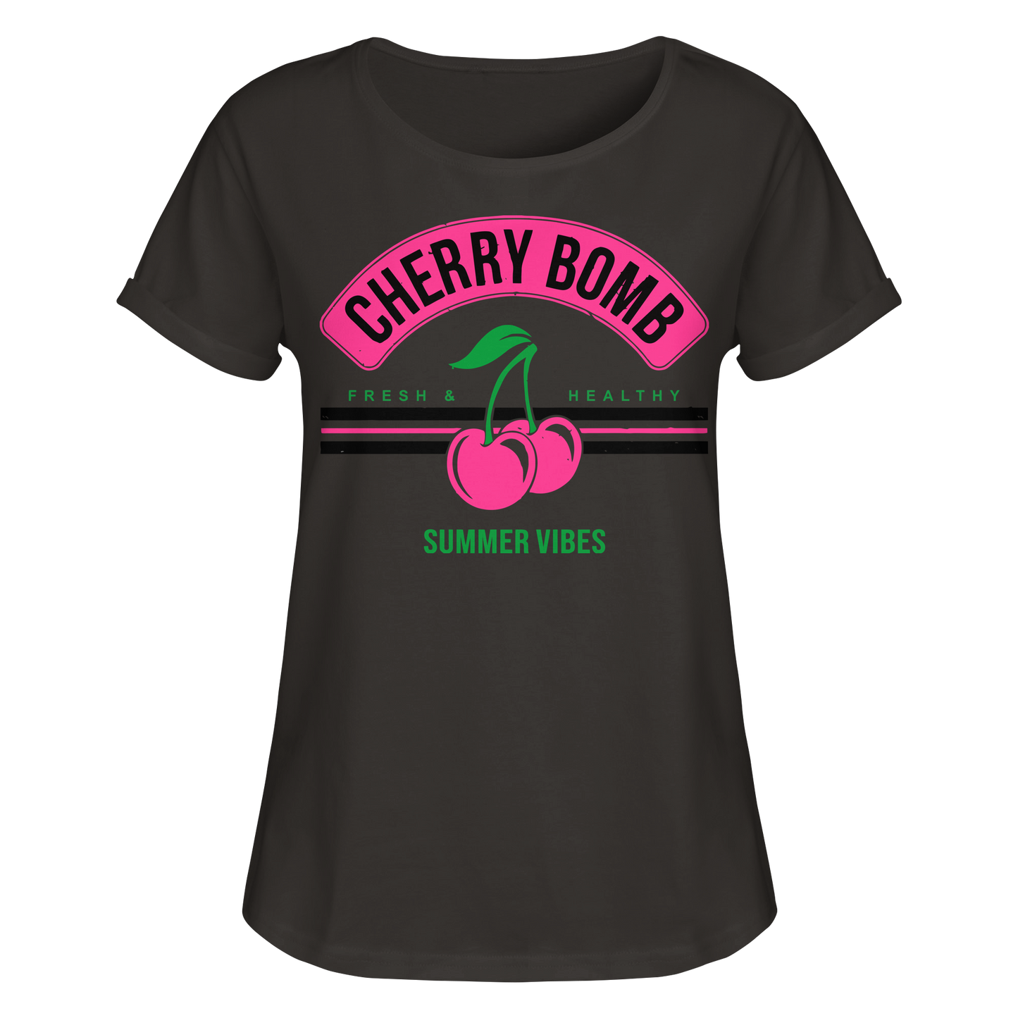 Women´s Like - Womens Roll-Up T-Shirt