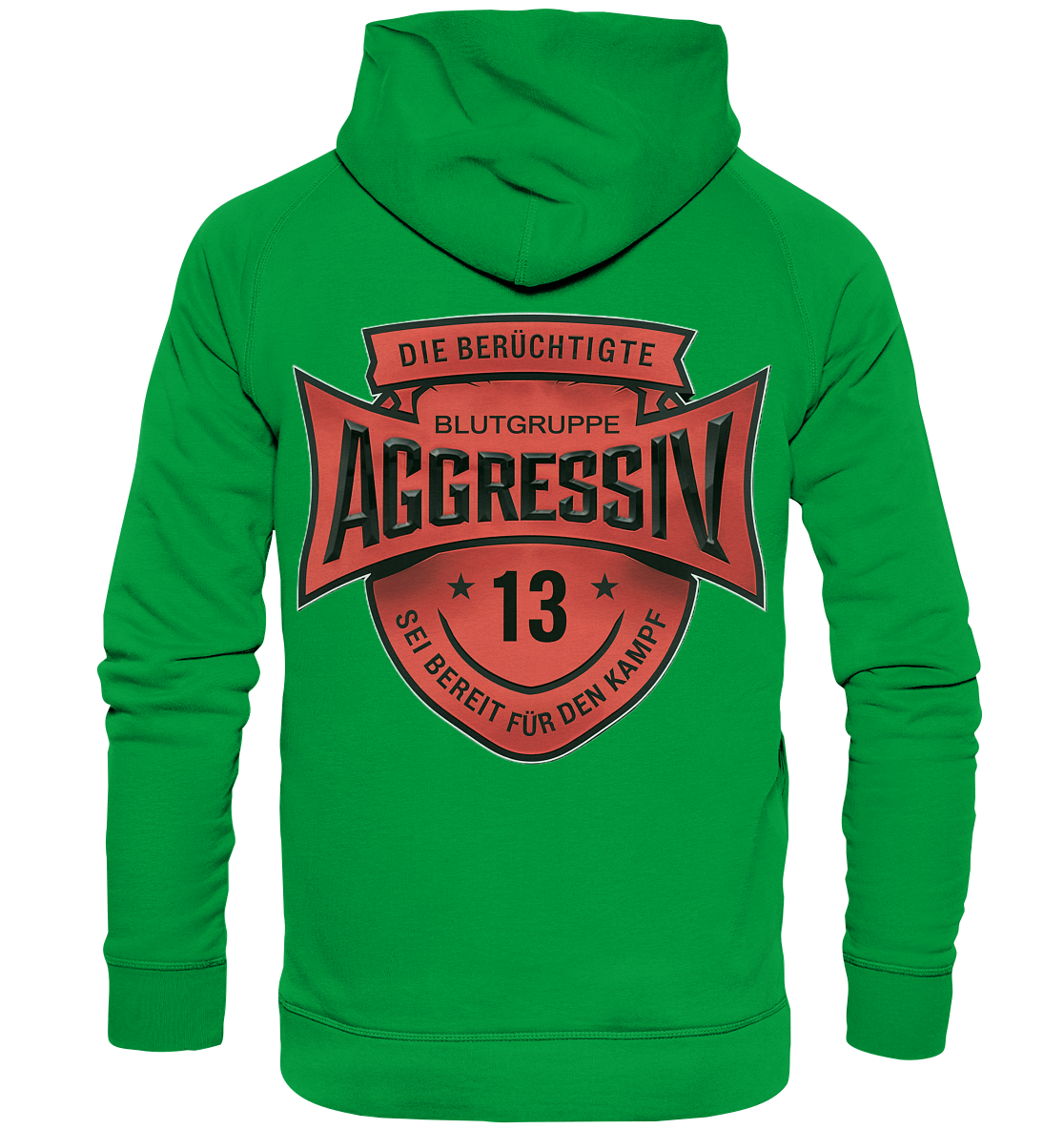 Blutgruppe Aggressiv - Hoodie