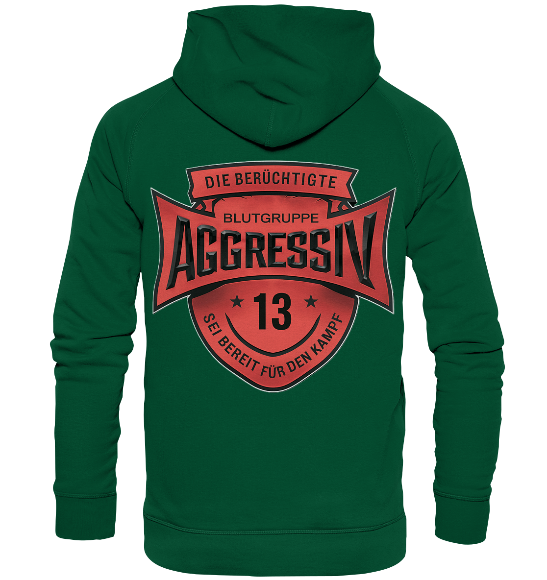 Blutgruppe Aggressiv - Hoodie