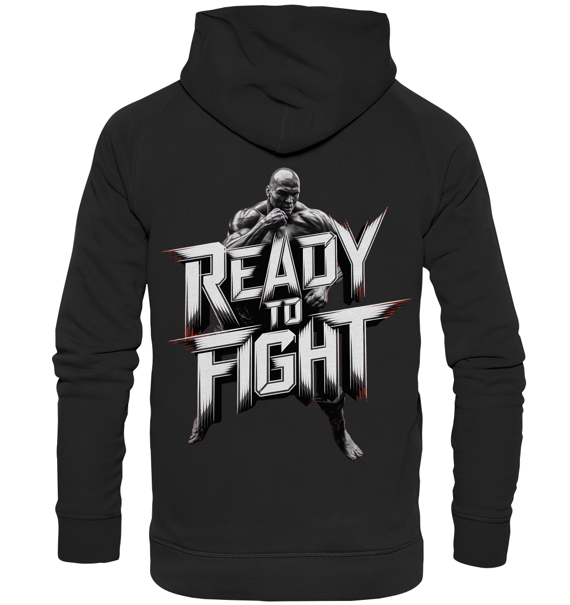 Blutgruppe Aggressiv Ready - Premium Hoodie