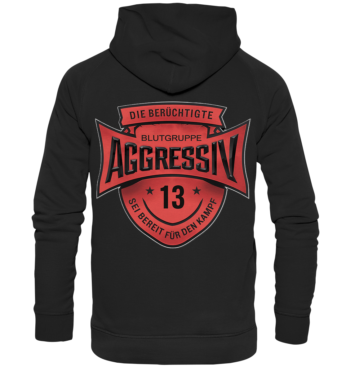 Blutgruppe Aggressiv - Hoodie
