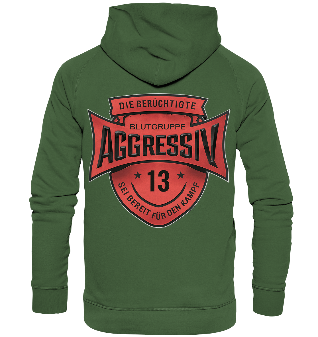 Blutgruppe Aggressiv - Hoodie