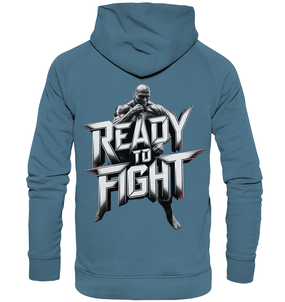 Blutgruppe Aggressiv Ready - Premium Hoodie