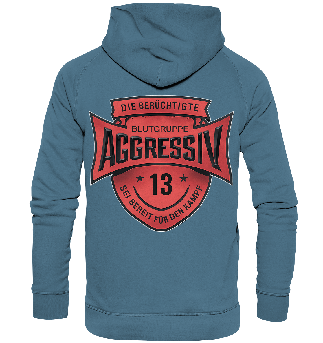 Blutgruppe Aggressiv - Hoodie