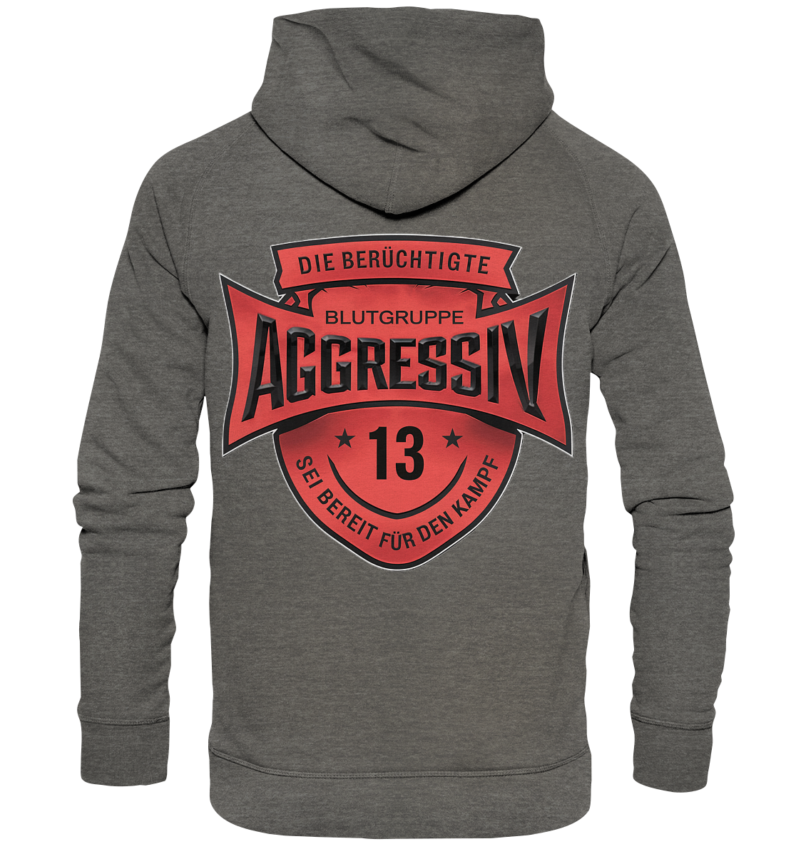Blutgruppe Aggressiv - Hoodie