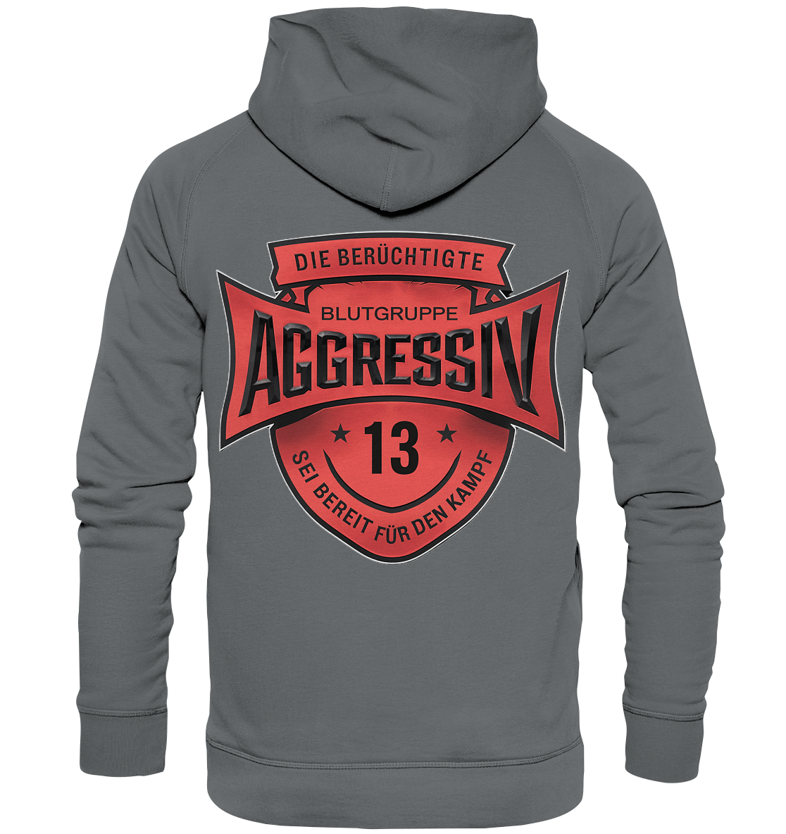 Blutgruppe Aggressiv - Hoodie