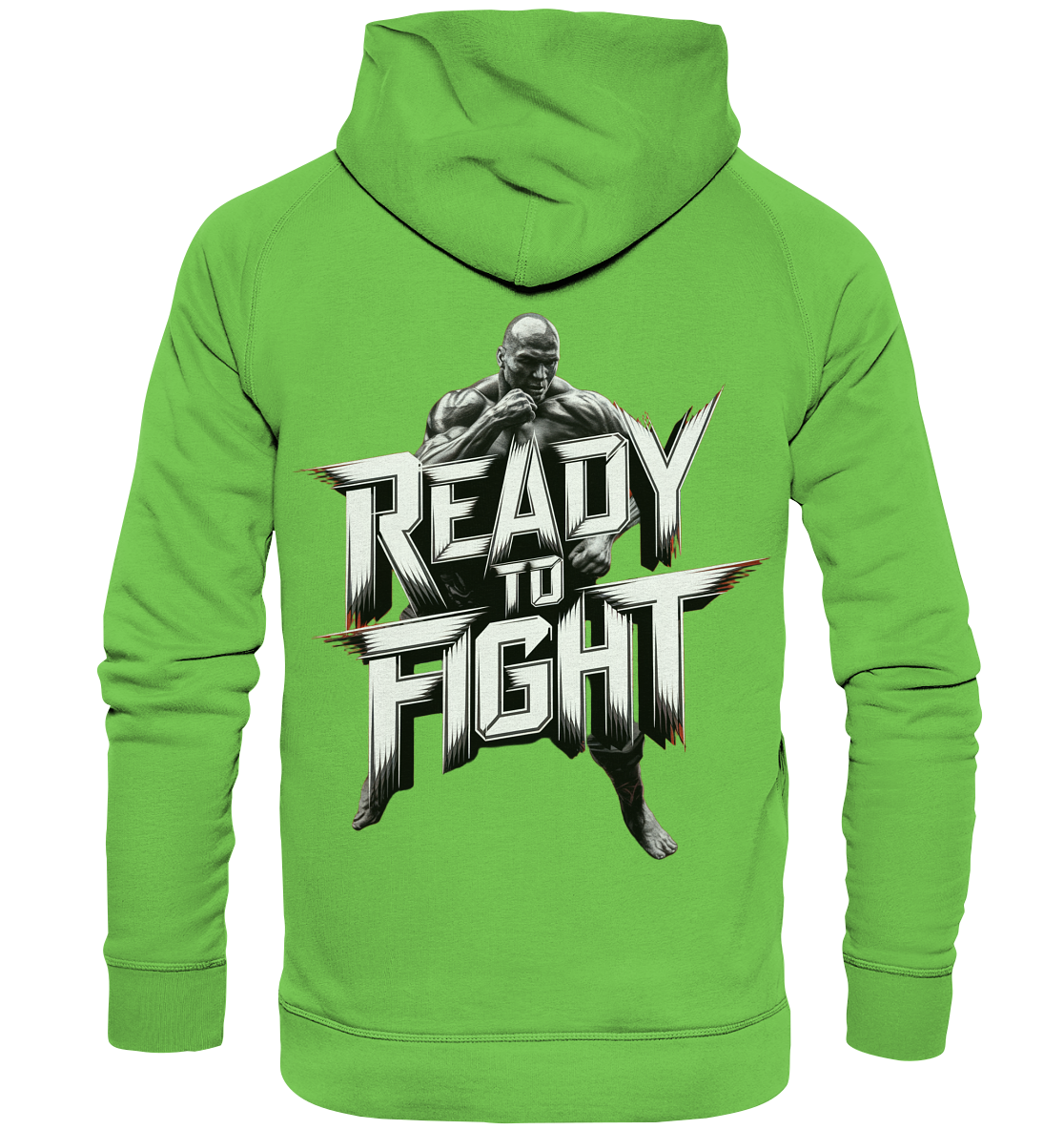 Blutgruppe Aggressiv Ready - Premium Hoodie