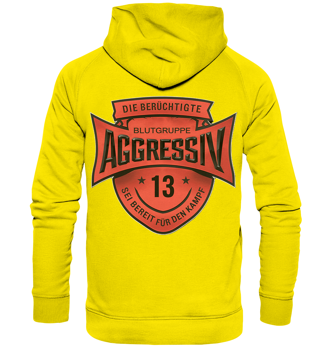 Blutgruppe Aggressiv - Hoodie