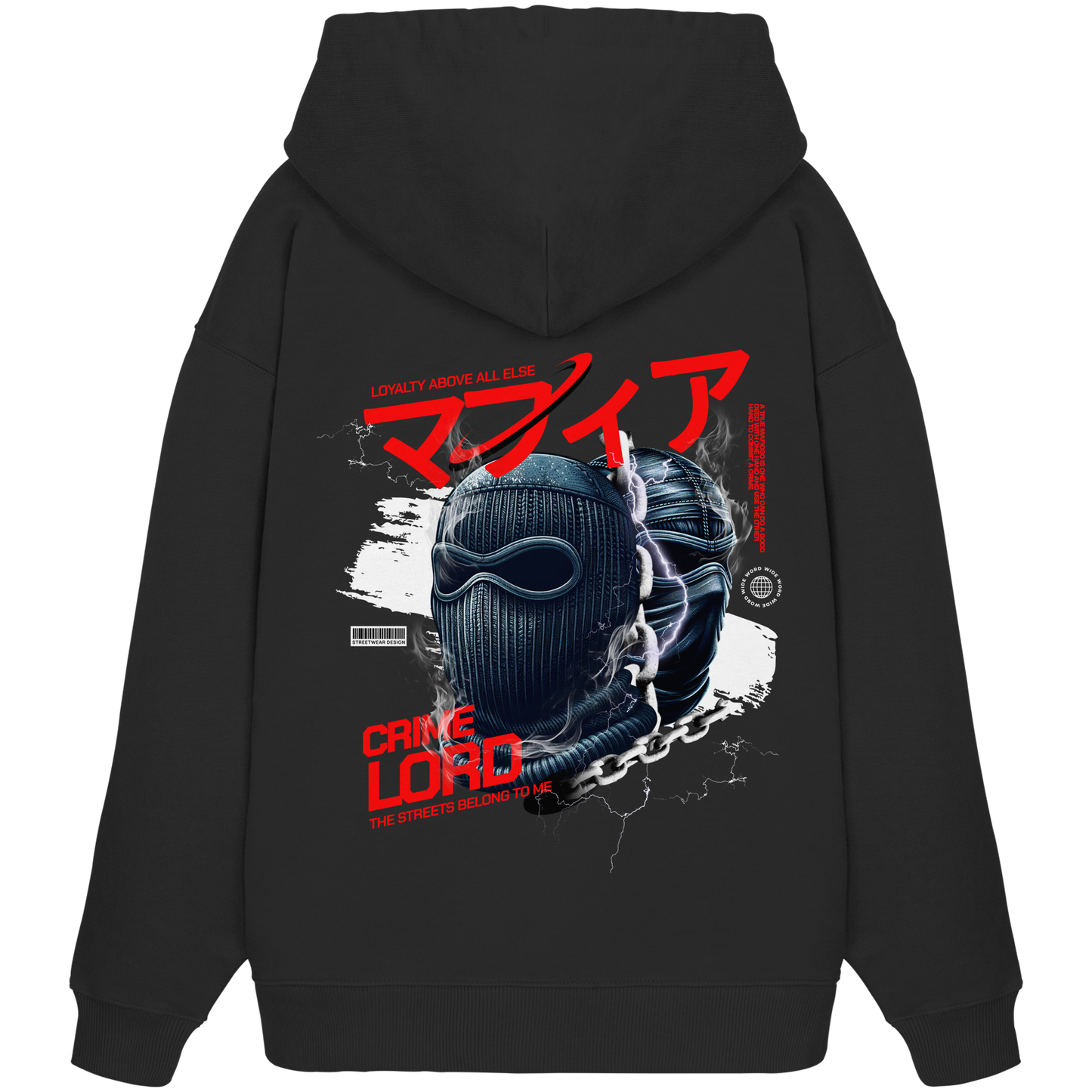 Streetwear - Premium 350 g/m² Oversize Hoodie