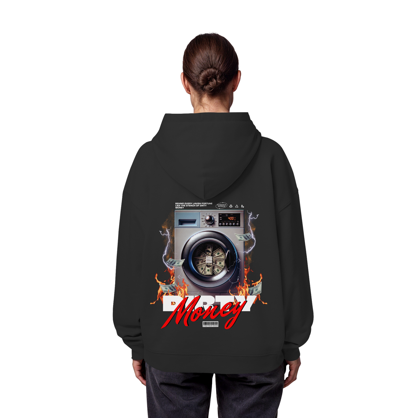 Money - Premium 350 g/m² Oversize Hoodie