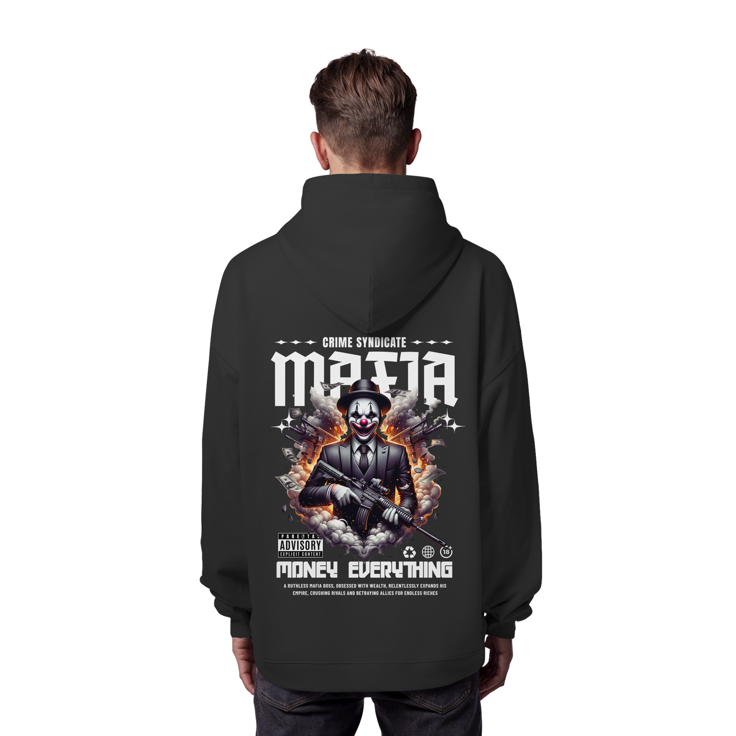 Money - Premium 350 g/m² Oversize Hoodie